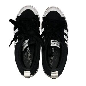 Adidas Nizza Platform Sneakers Canvas Low Top Casual Shoes 8 WOMANS
